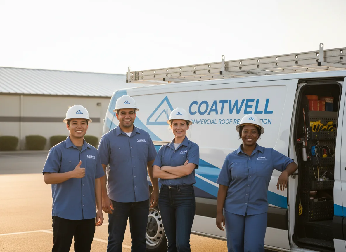 Commercial roof coating company in Cashmere, WA